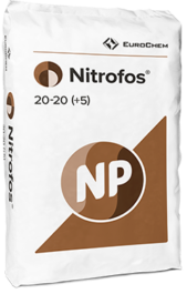 Nitrofos® 20&#8288-20 (+5&nbsp;SO₃) con azufre